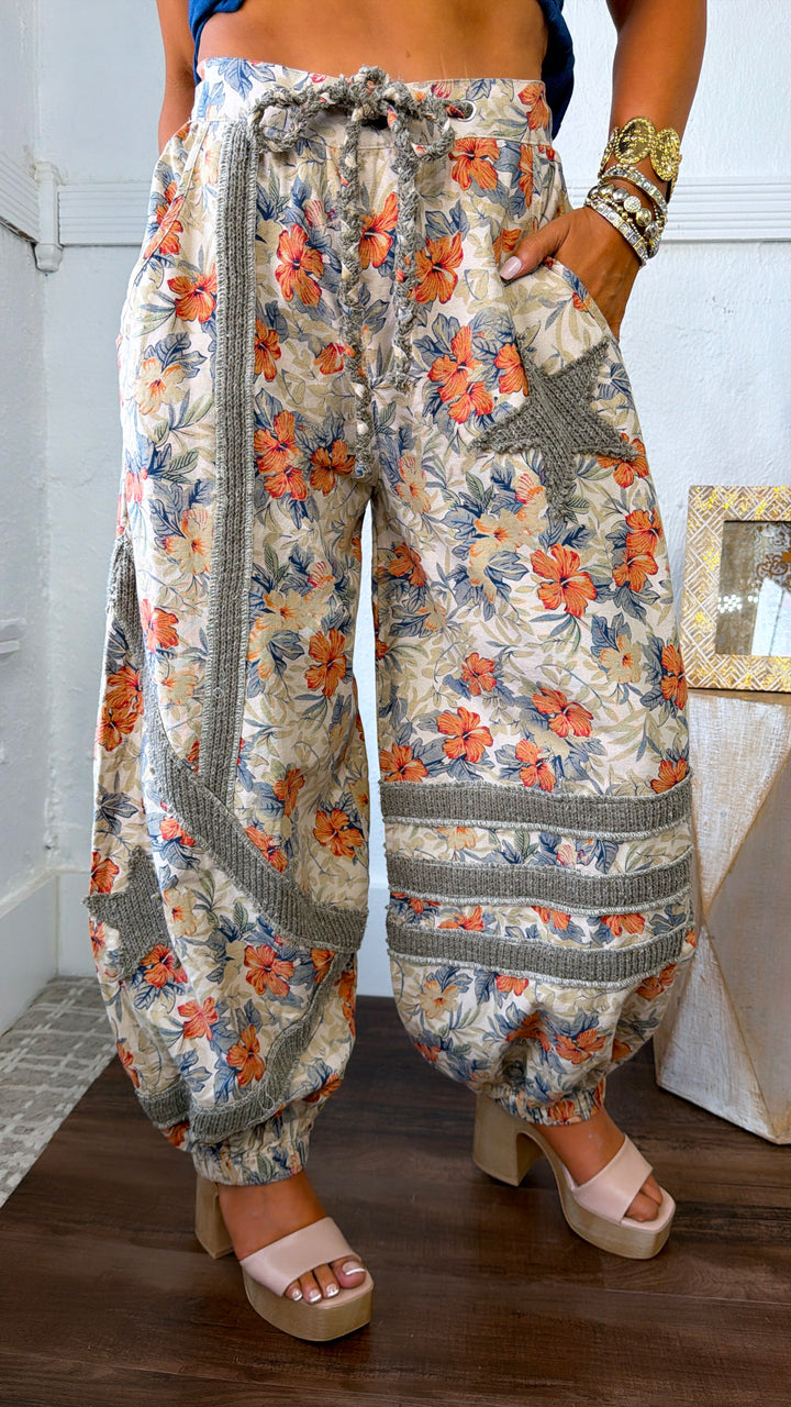 Sunlit Sol Barrel Jogger, Olive/Mugwort