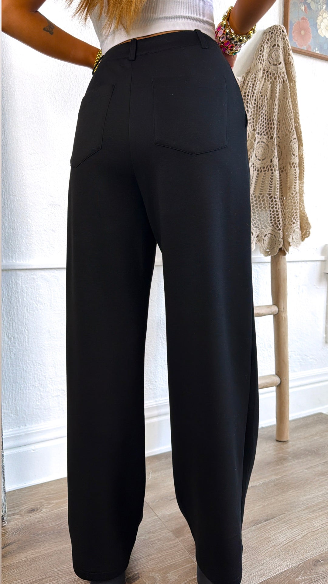 The Classic Dress Pant, Black