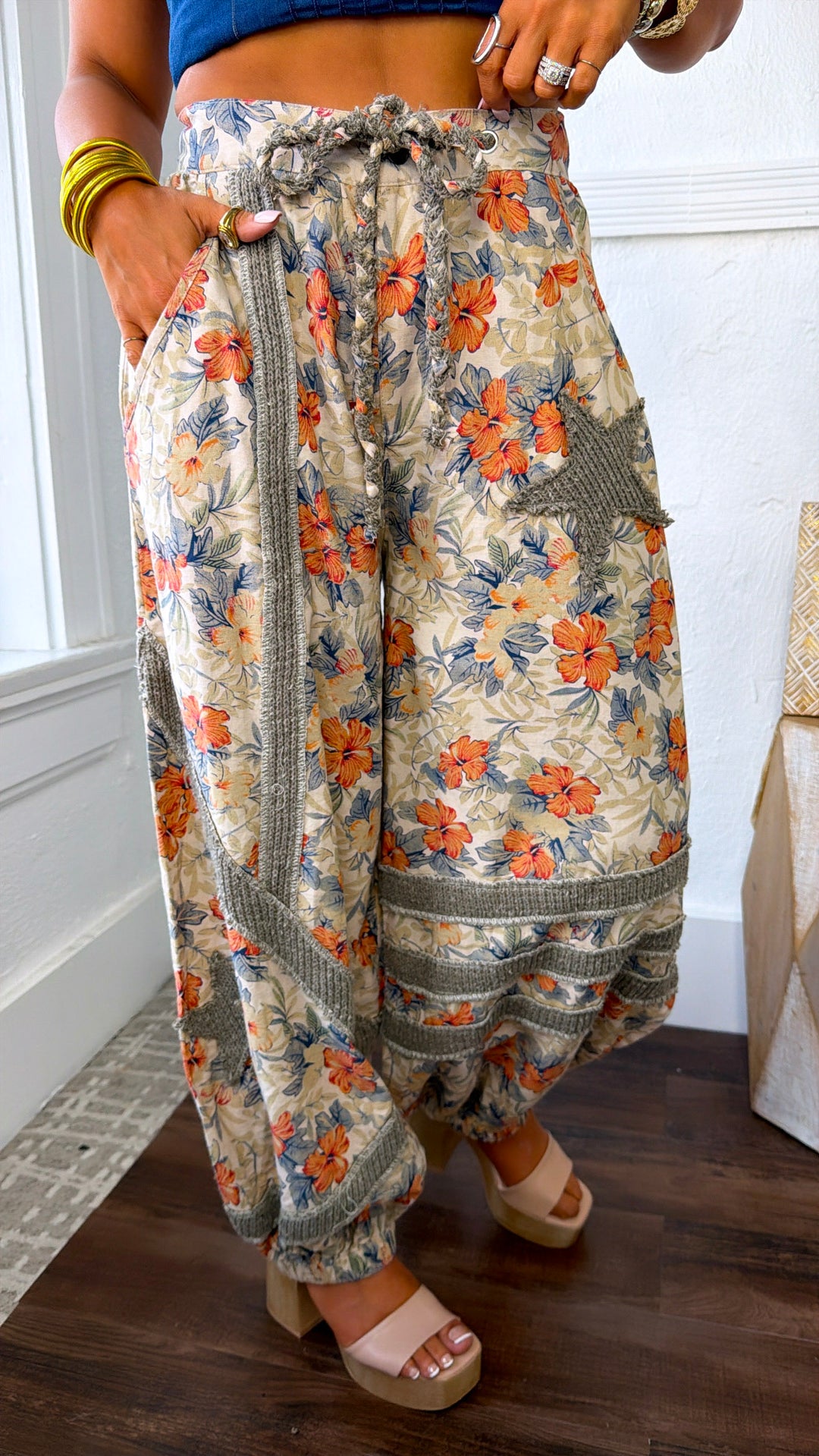 Sunlit Sol Barrel Jogger, Olive/Mugwort