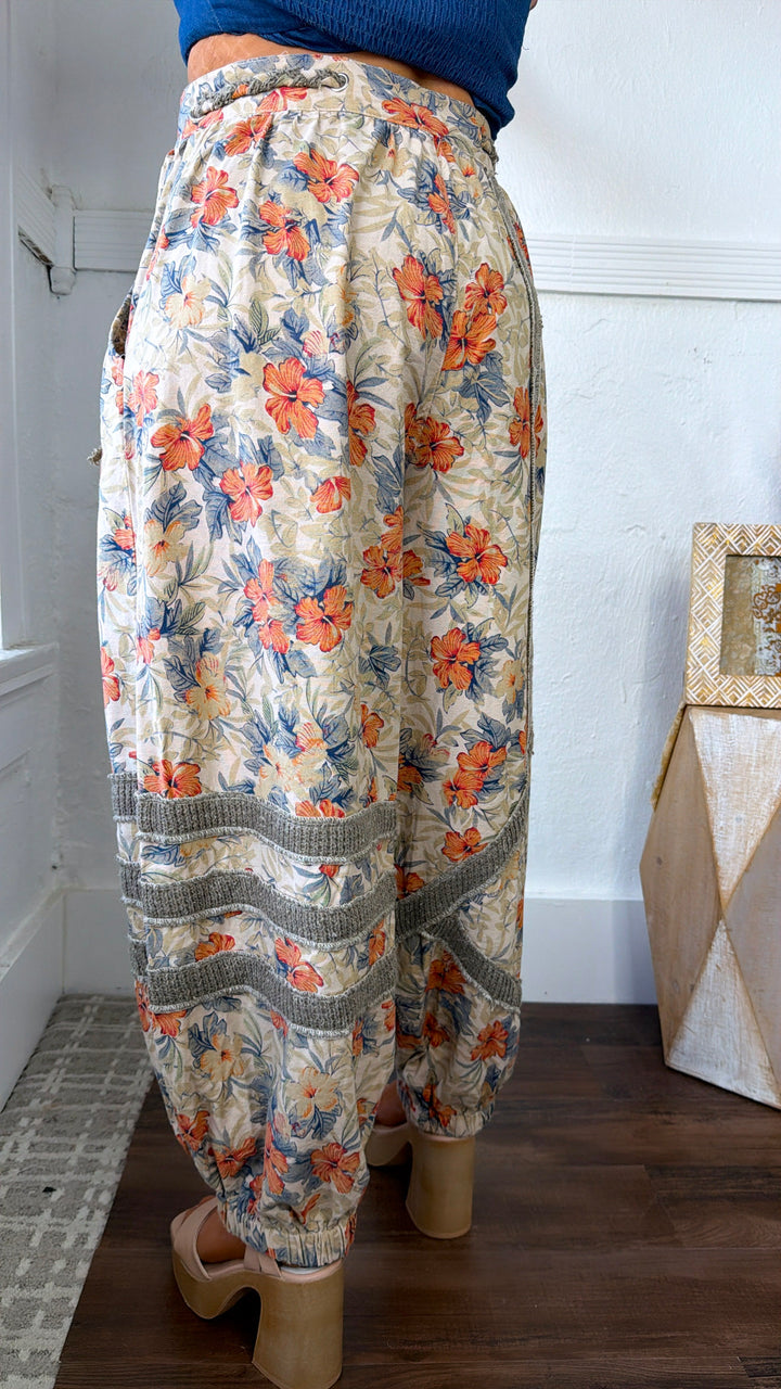 Sunlit Sol Barrel Jogger, Olive/Mugwort