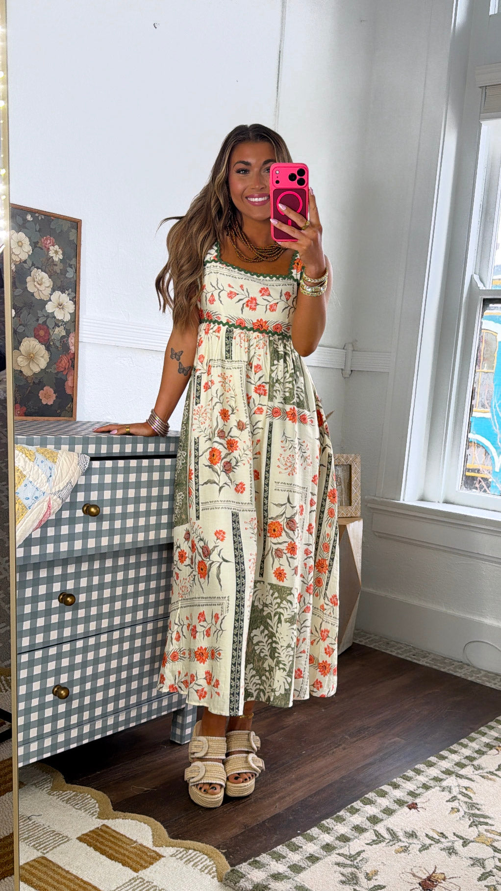 Sunbeam Sweetheart Dress, Ecru