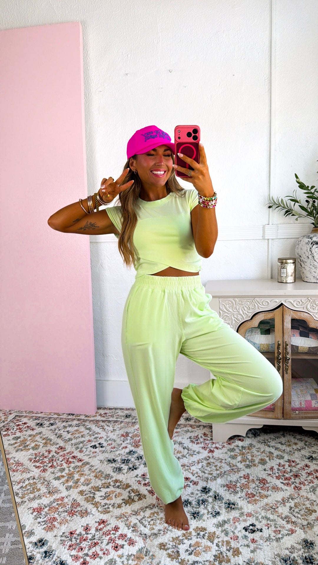 Angel Energy Two Piece Set, Mint