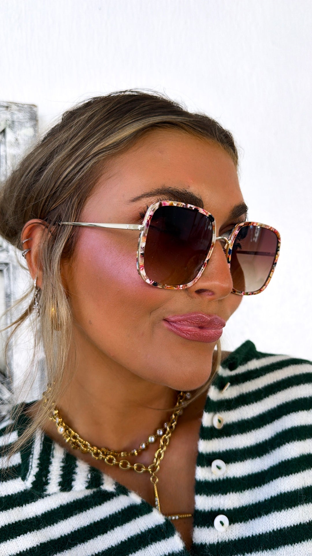FREYRS: Cosmo Acetate Womens Square Sunglasses