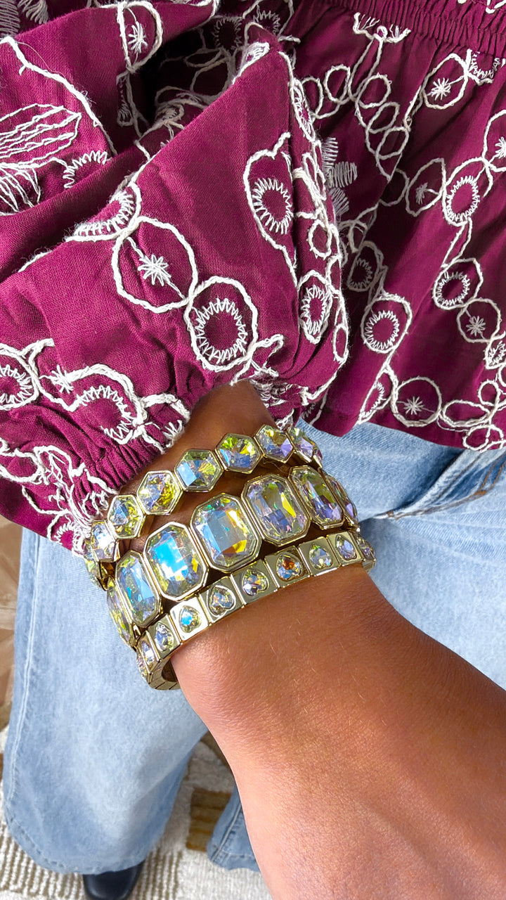 Iridescent Heart Stack Set