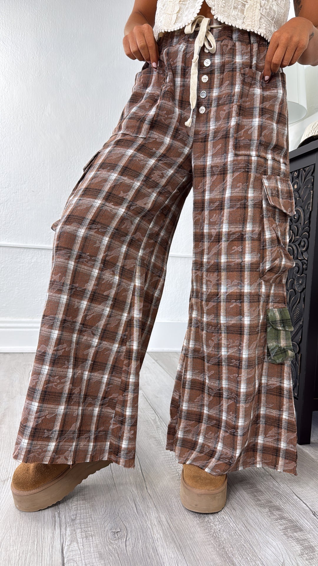 Hazel Haze Pants, Chocolate