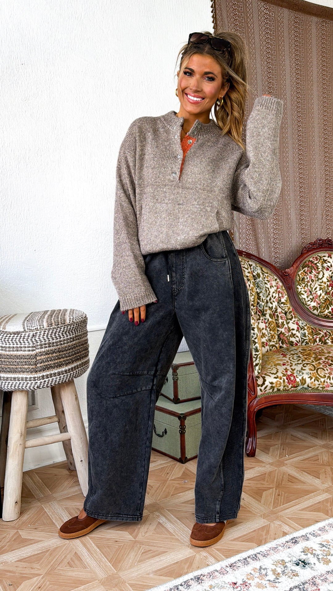 Warm & Cozy Sweater, Greige
