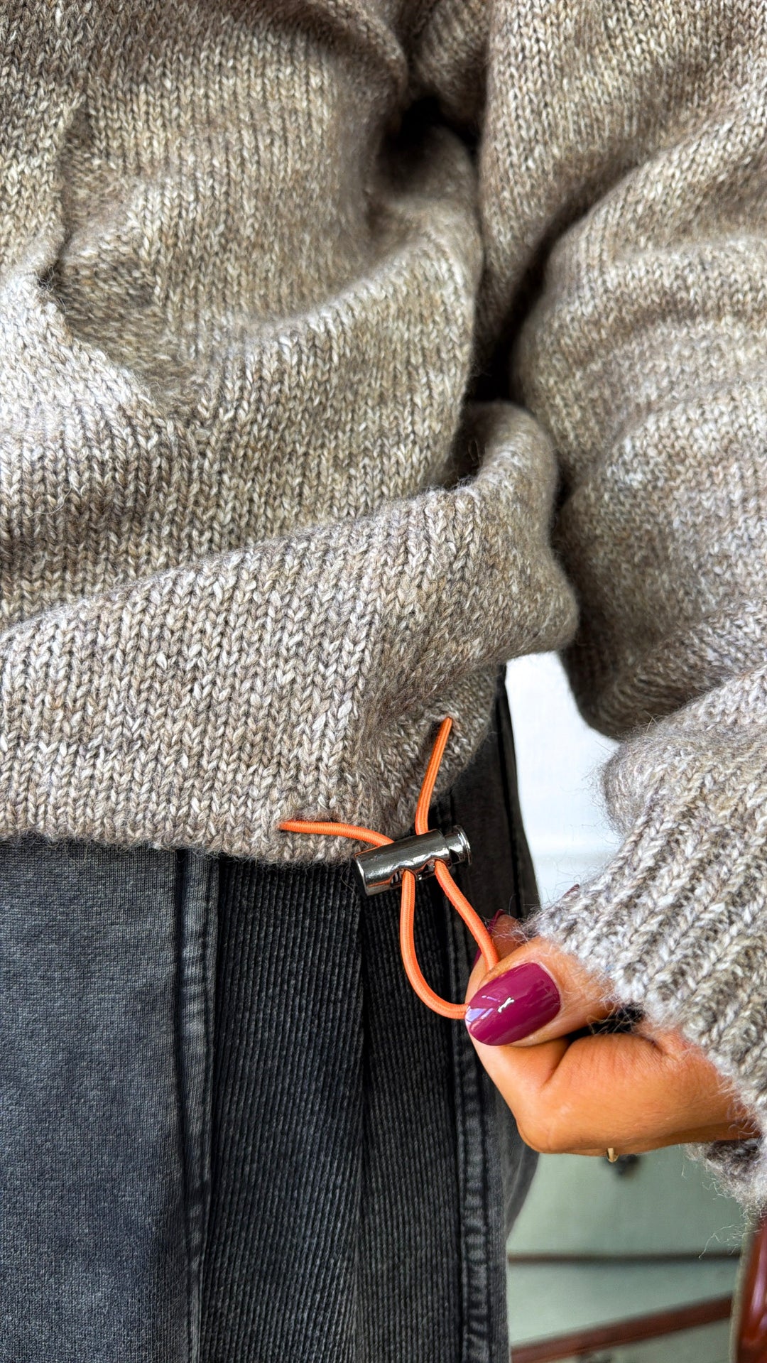 Warm & Cozy Sweater, Greige
