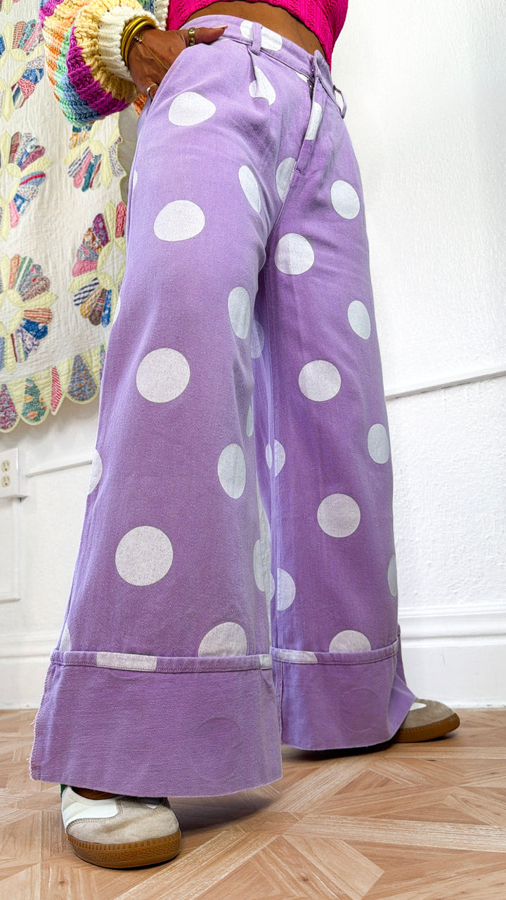 Fever Dream Wide Leg Pants, Lavender