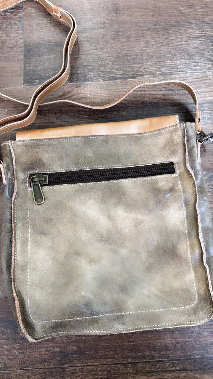 Venice Beach Crossbody, Taupe Oats Rustic