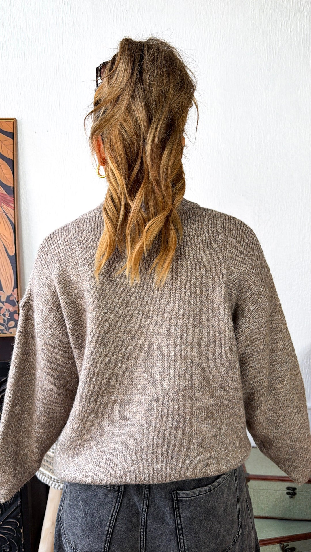 Warm & Cozy Sweater, Greige