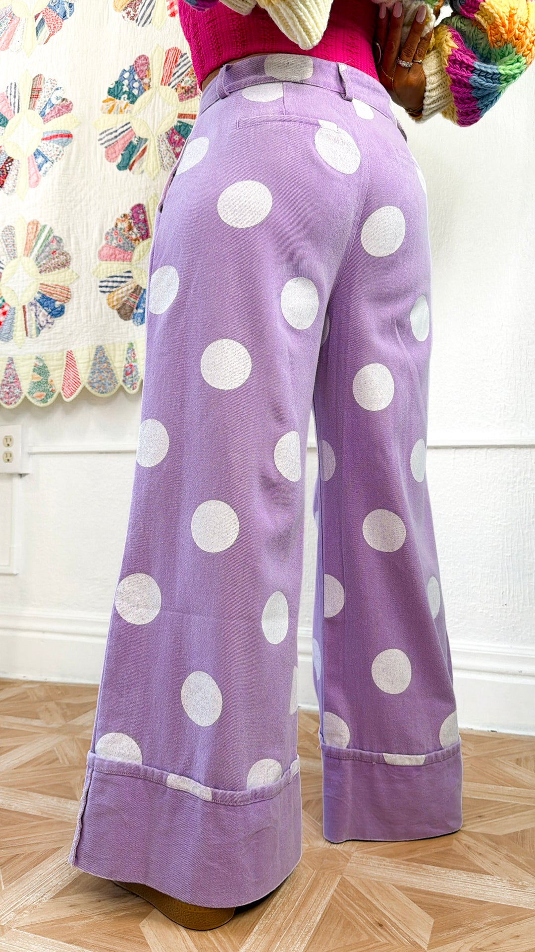 Fever Dream Wide Leg Pants, Lavender