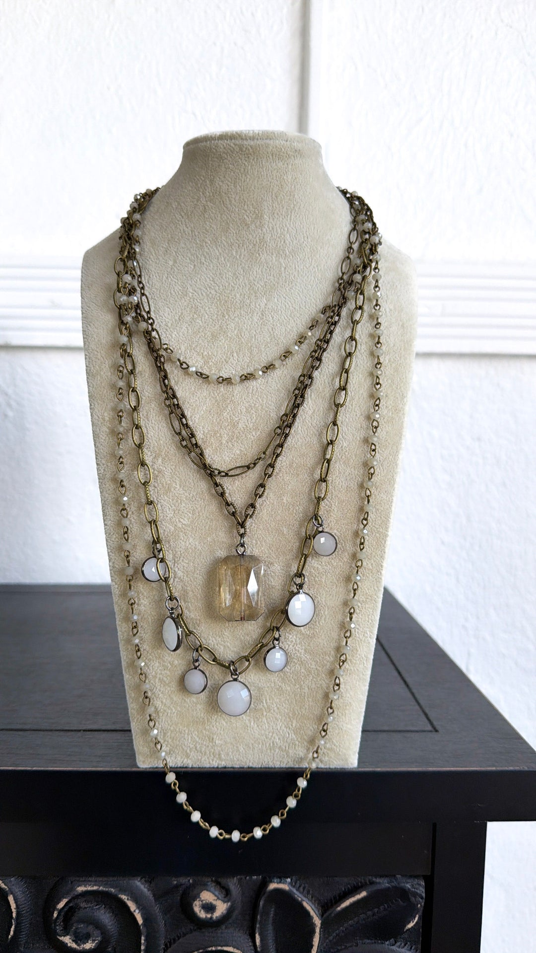 Velvet Dunes Layered Necklace