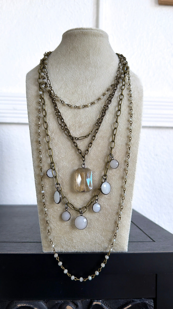 Velvet Dunes Layered Necklace