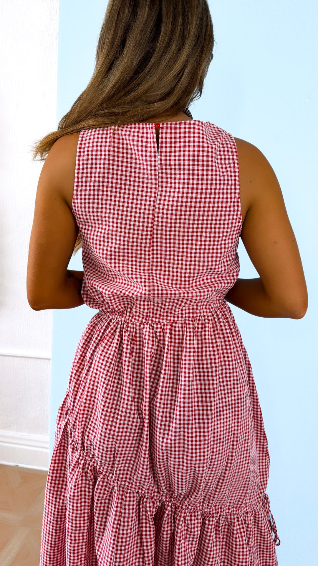 Midday Picnic Gingham Dress, Red – Everyday Chic Boutique