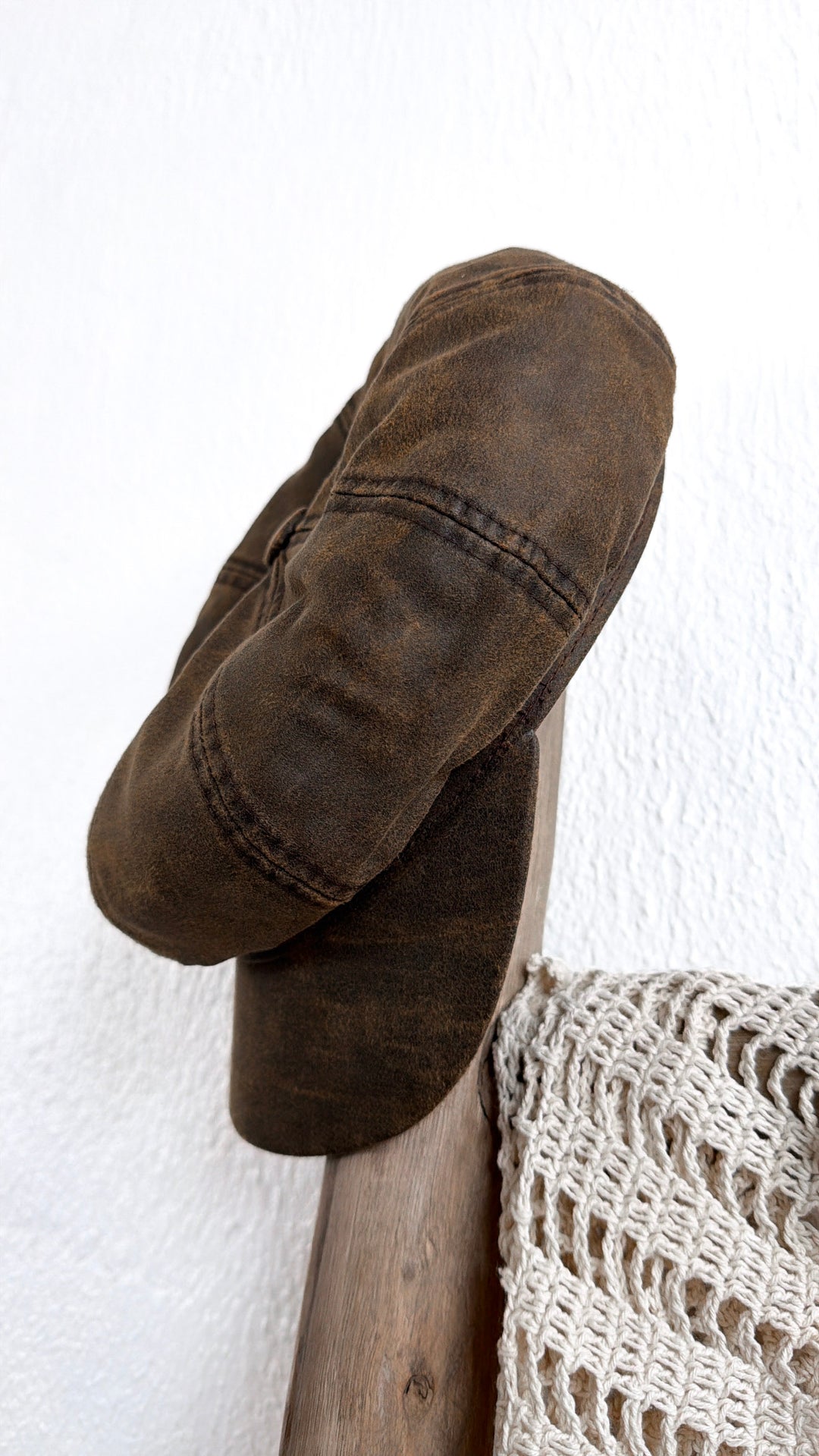 Vintage Washed Cabbie, Brown