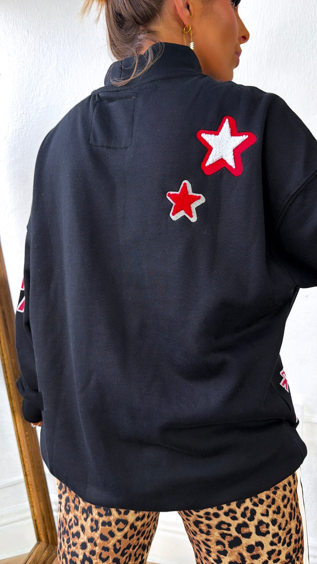Saturday in Columbus Ohio State Crewneck, Black