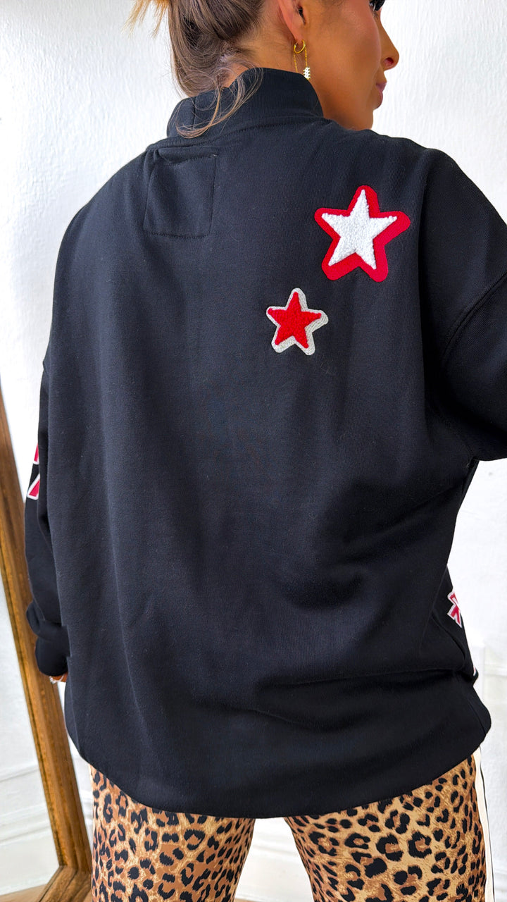 Saturday in Columbus Ohio State Crewneck, Black