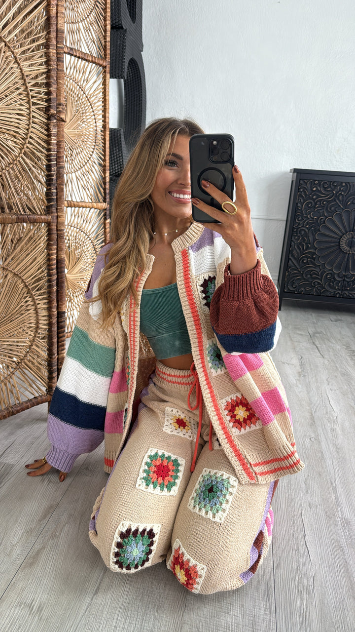 Sunpatch Pant, Almond Multi