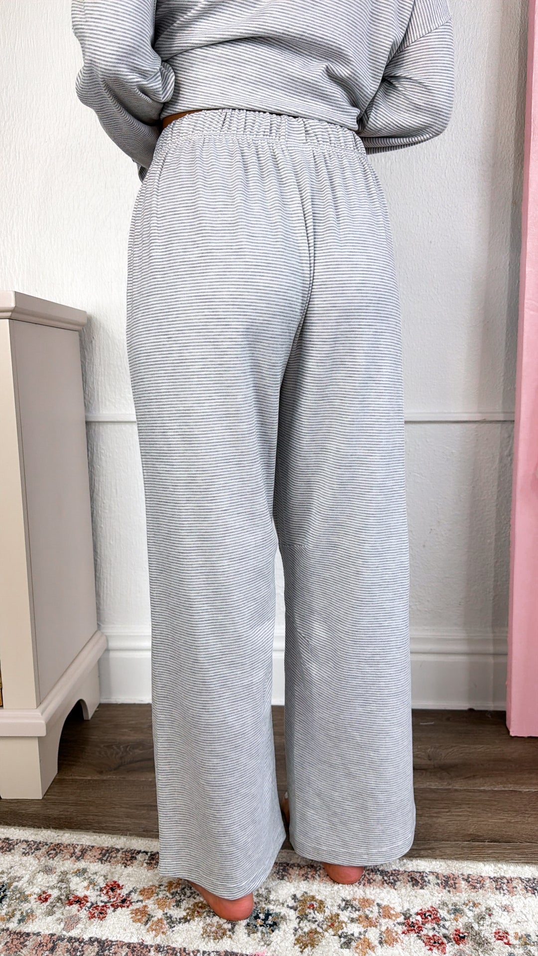 Day Blinks Two Piece Set, H.Grey/ Cream