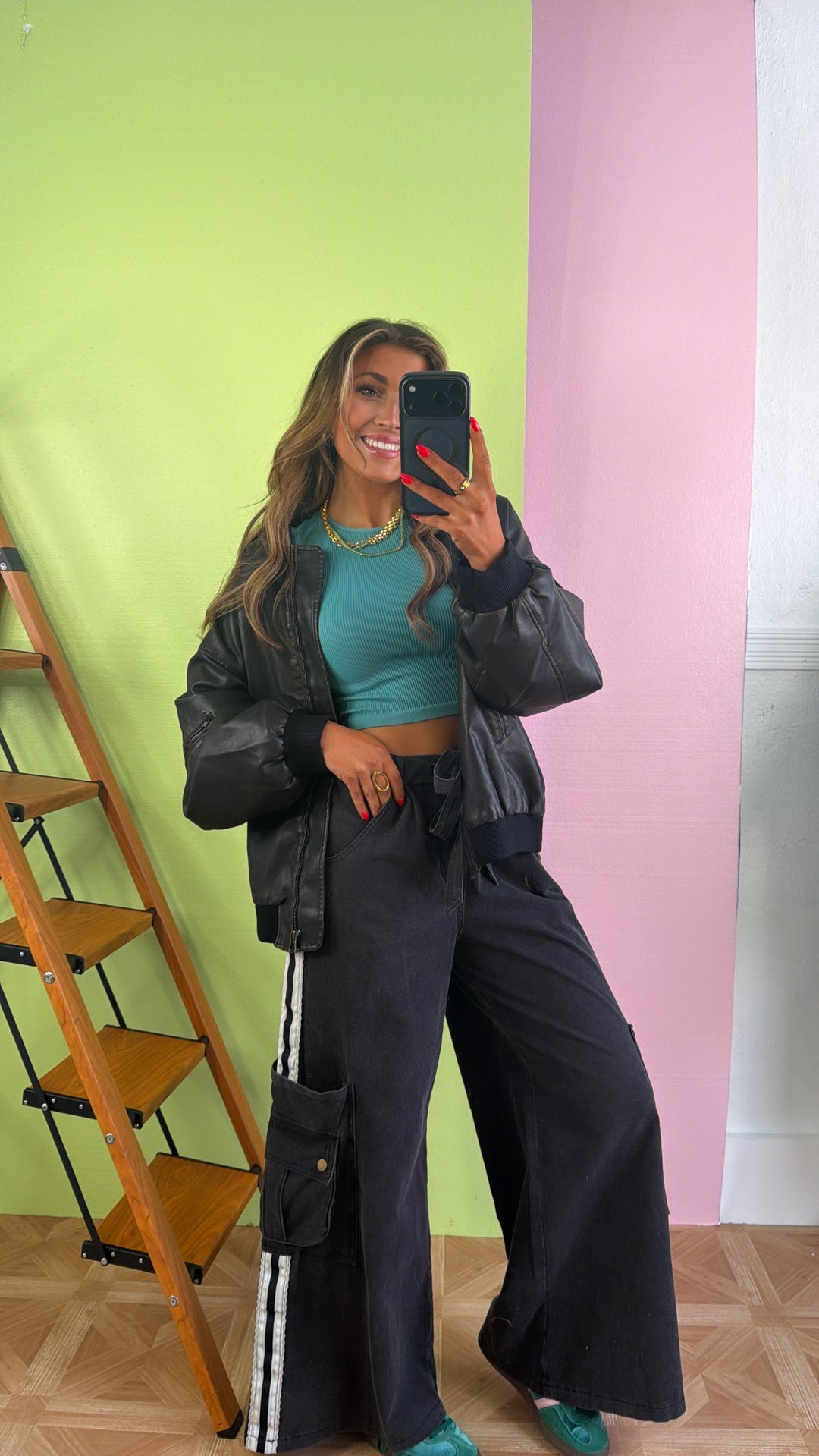 Luxe Relaxed Pant, Black