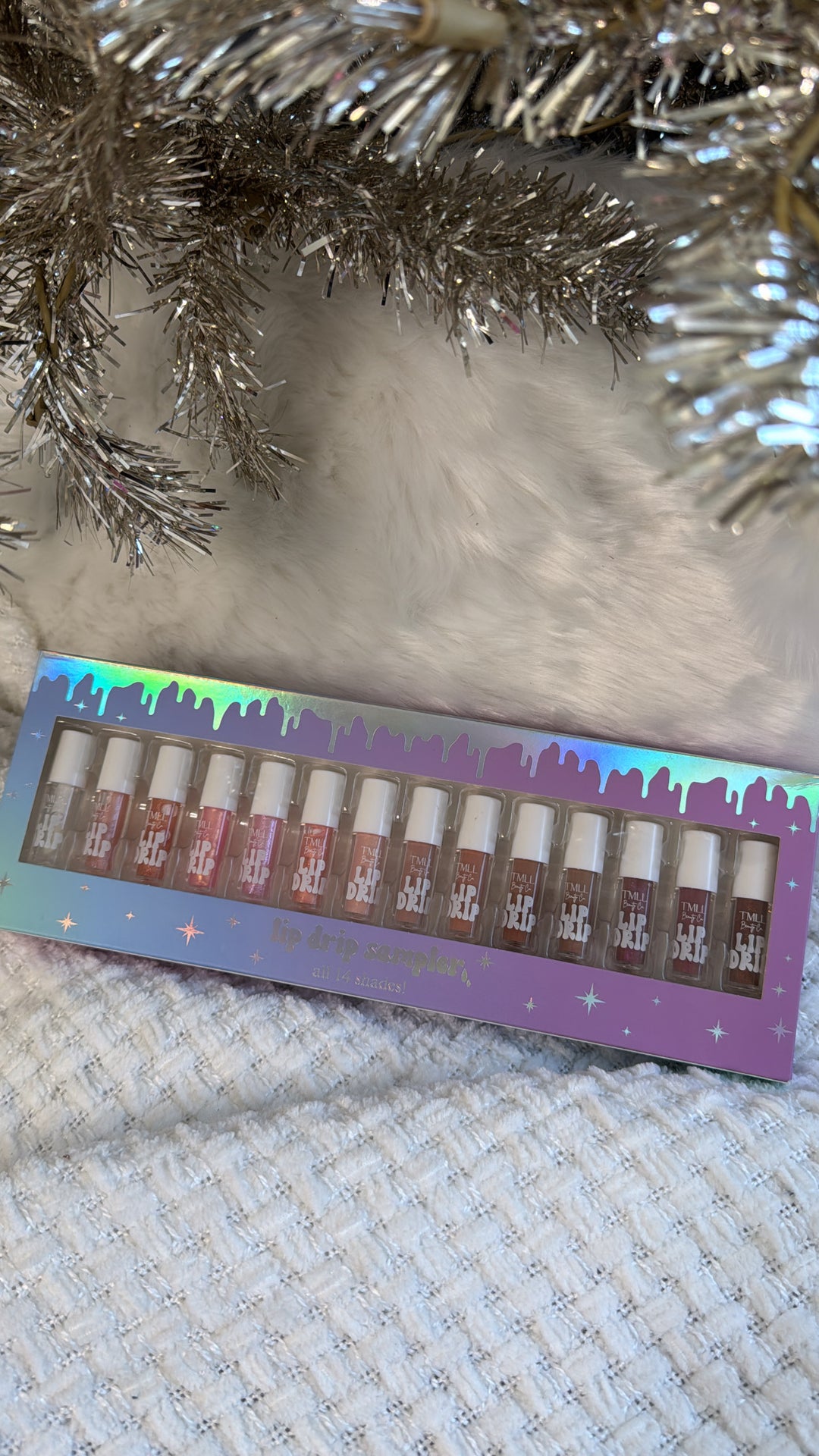 Holiday Mini Lip Drip Sampler, 14 Shades