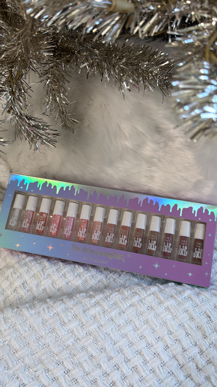 Holiday Mini Lip Drip Sampler, 14 Shades