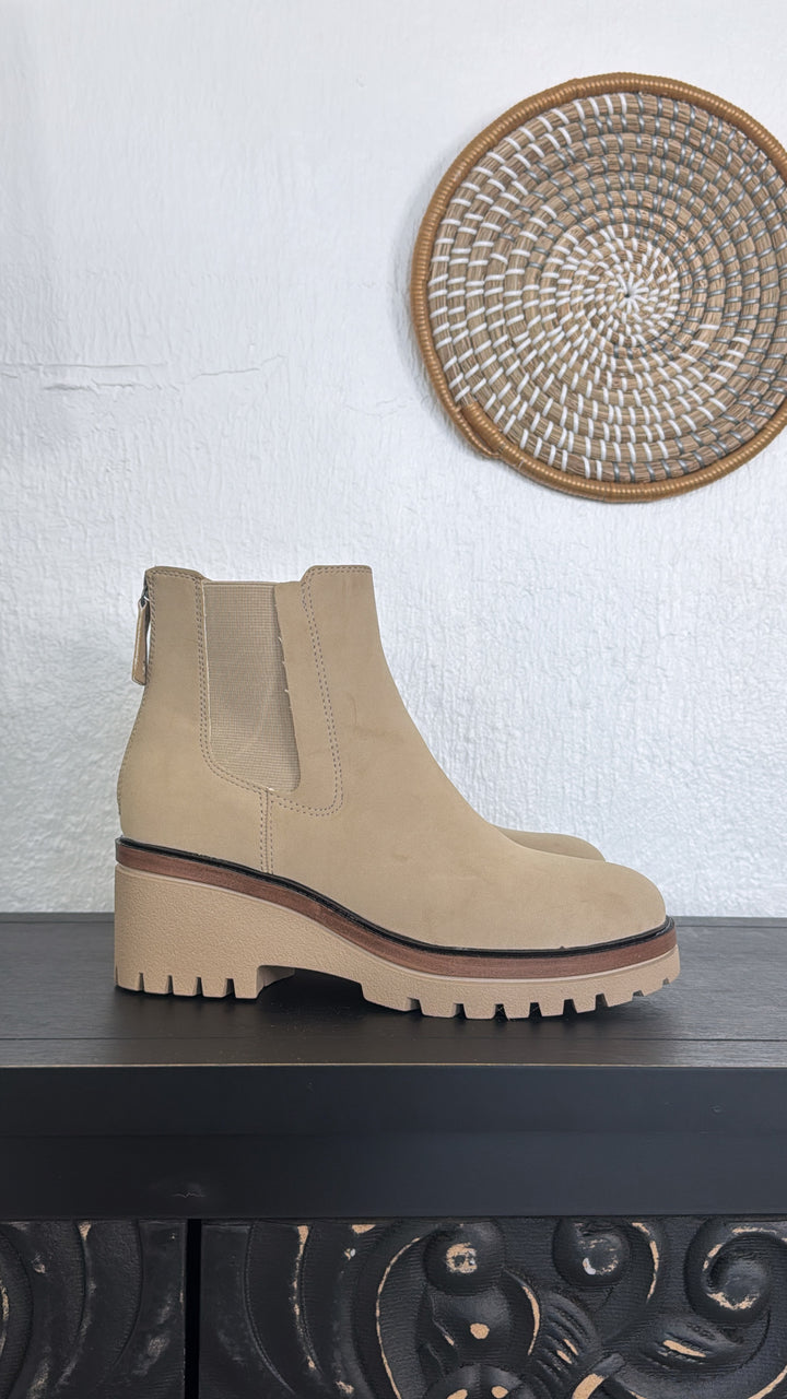 Sefi Platform Booties, Sand