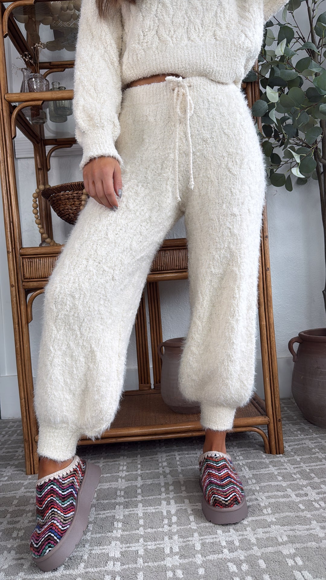 Cozy Breeze Pant, Powder Cream