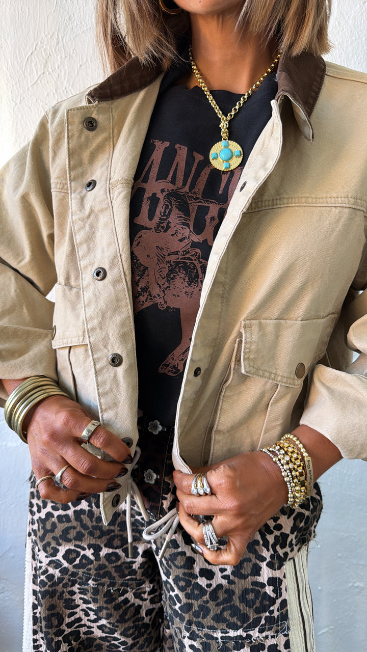 Ironworks Utility Jacket, Beige