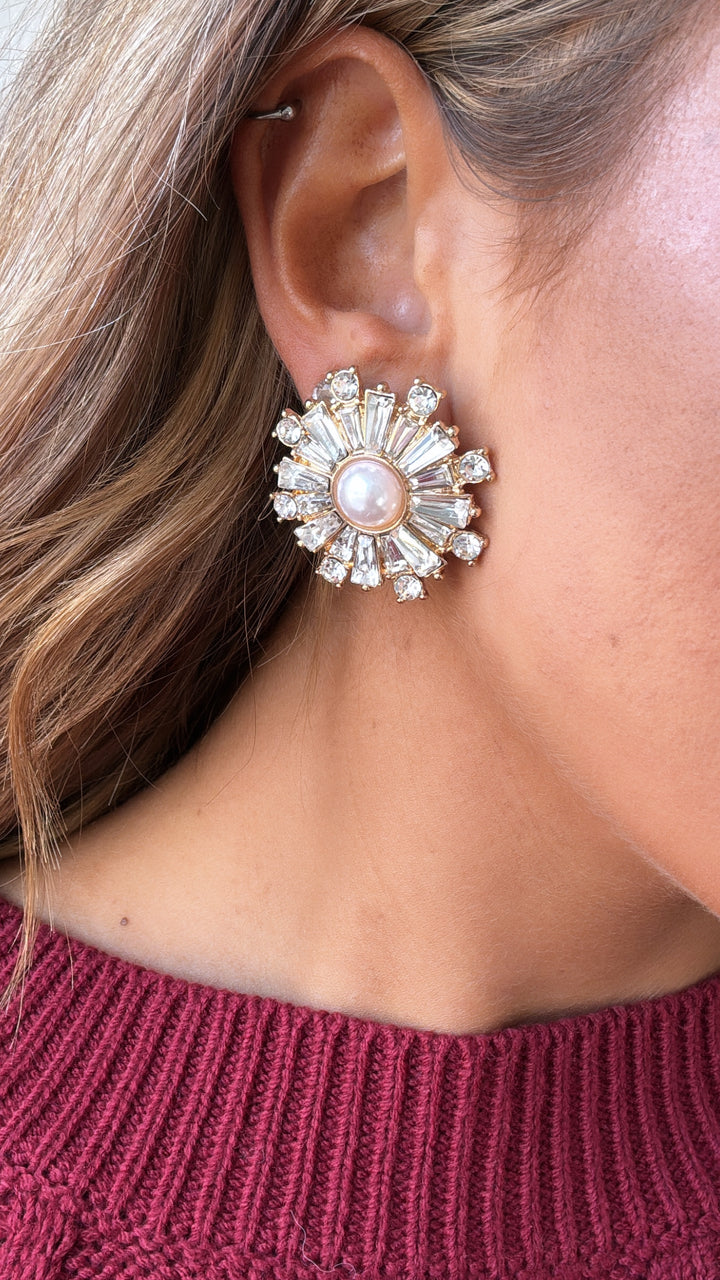 Studded Starburst earring
