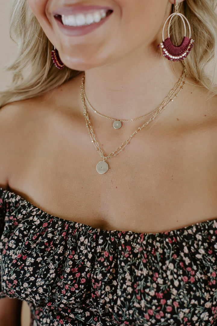 The Little Things Layered Necklace, Gold