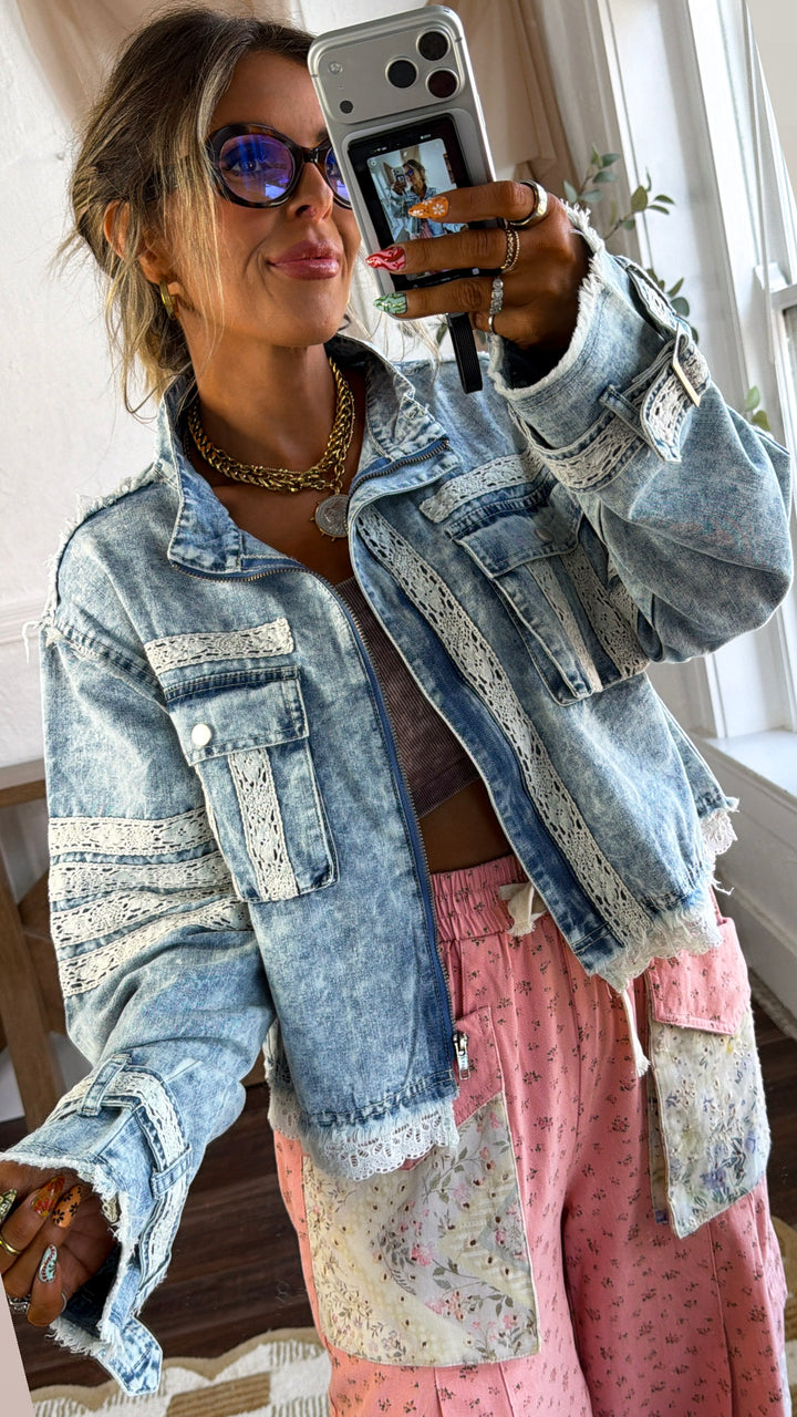 Wild Oakley Jacket, Denim