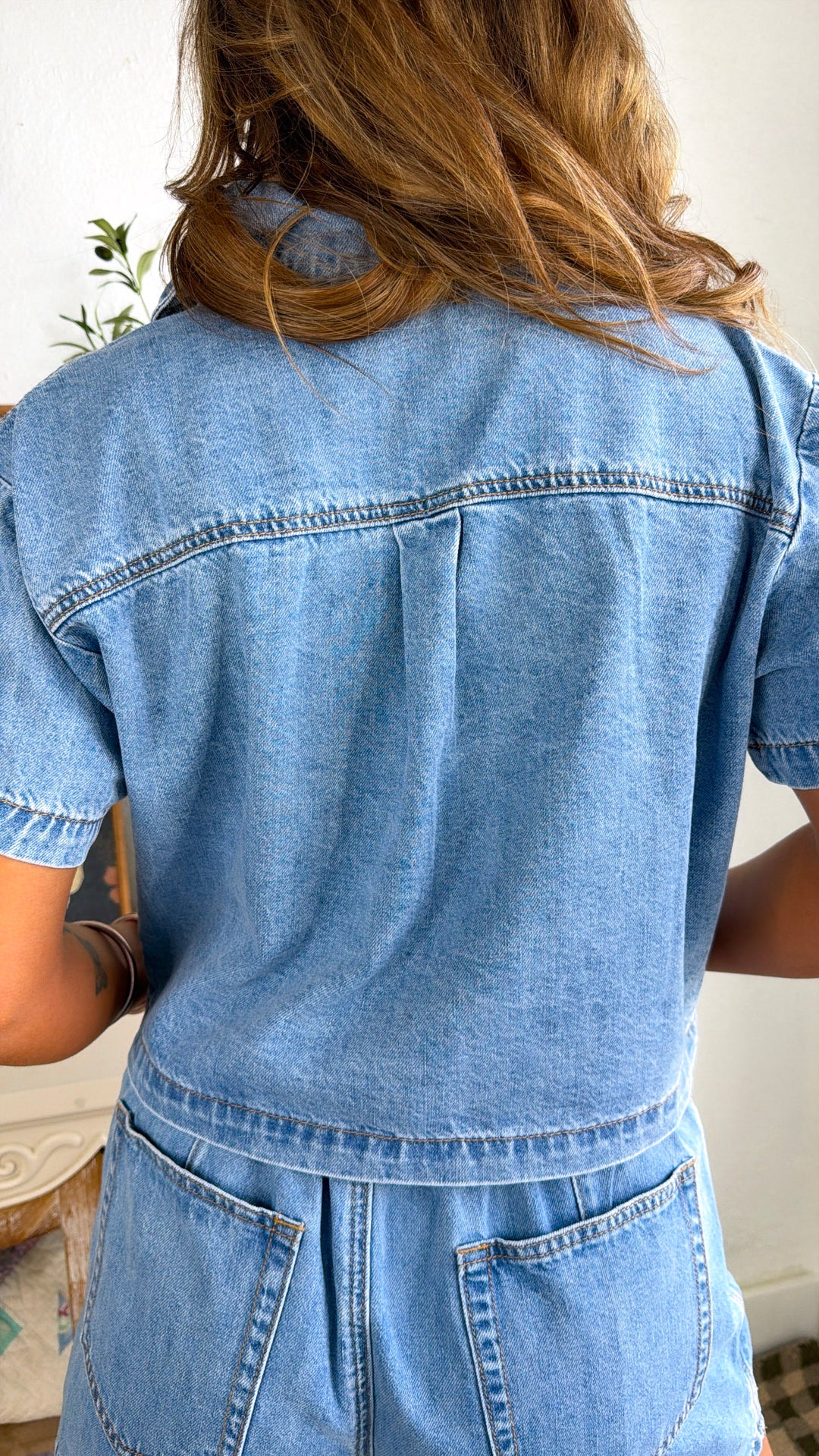 Cowgirl Blues Denim Set, Medium