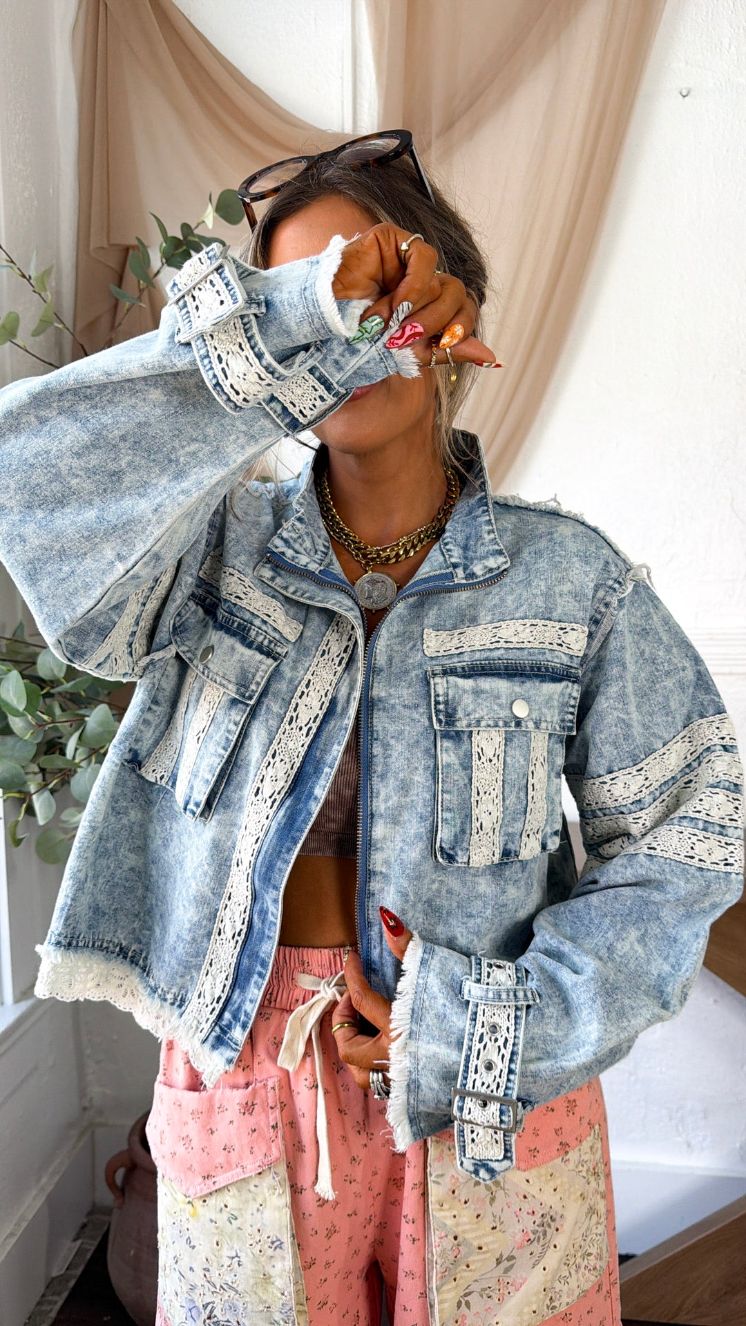 Wild Oakley Jacket, Denim