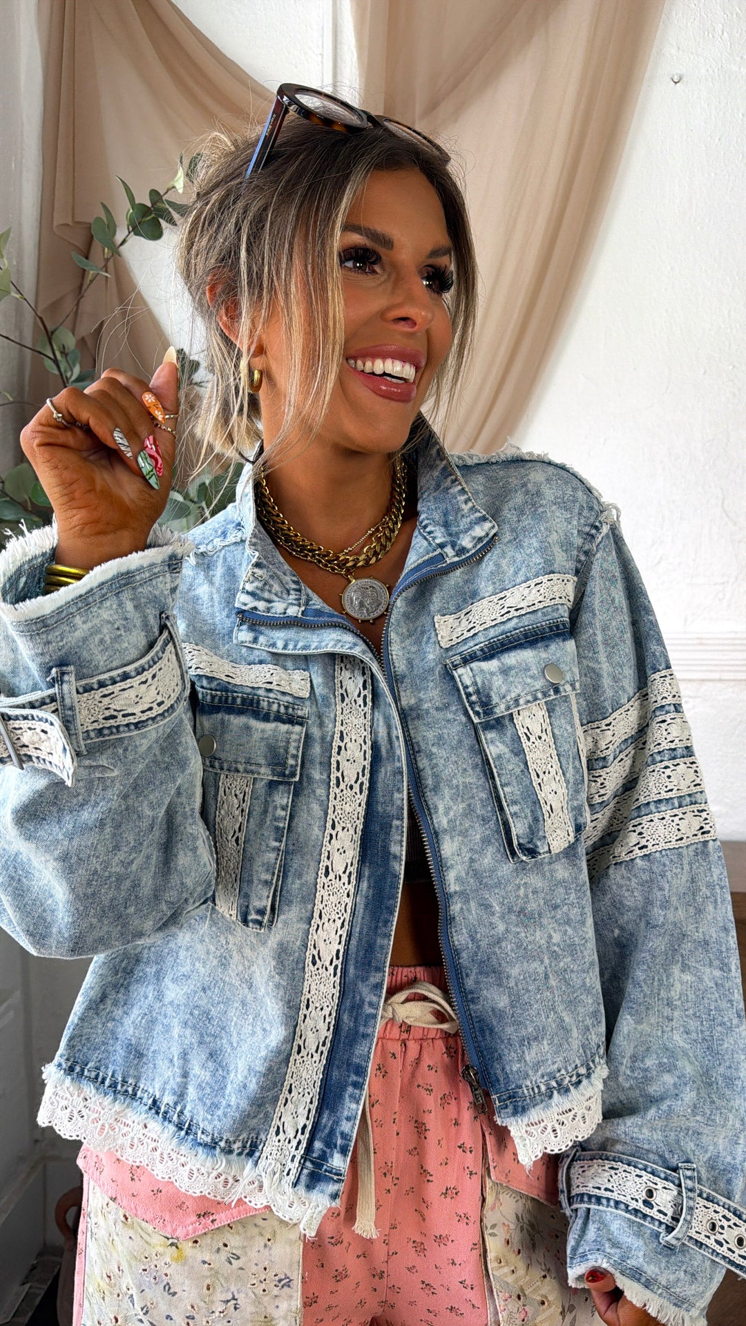 Wild Oakley Jacket, Denim