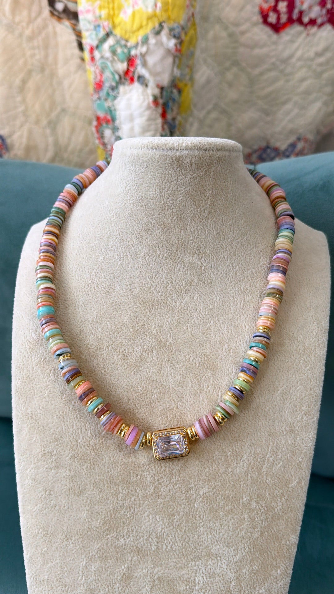 Dream Pop Gemstone Necklace