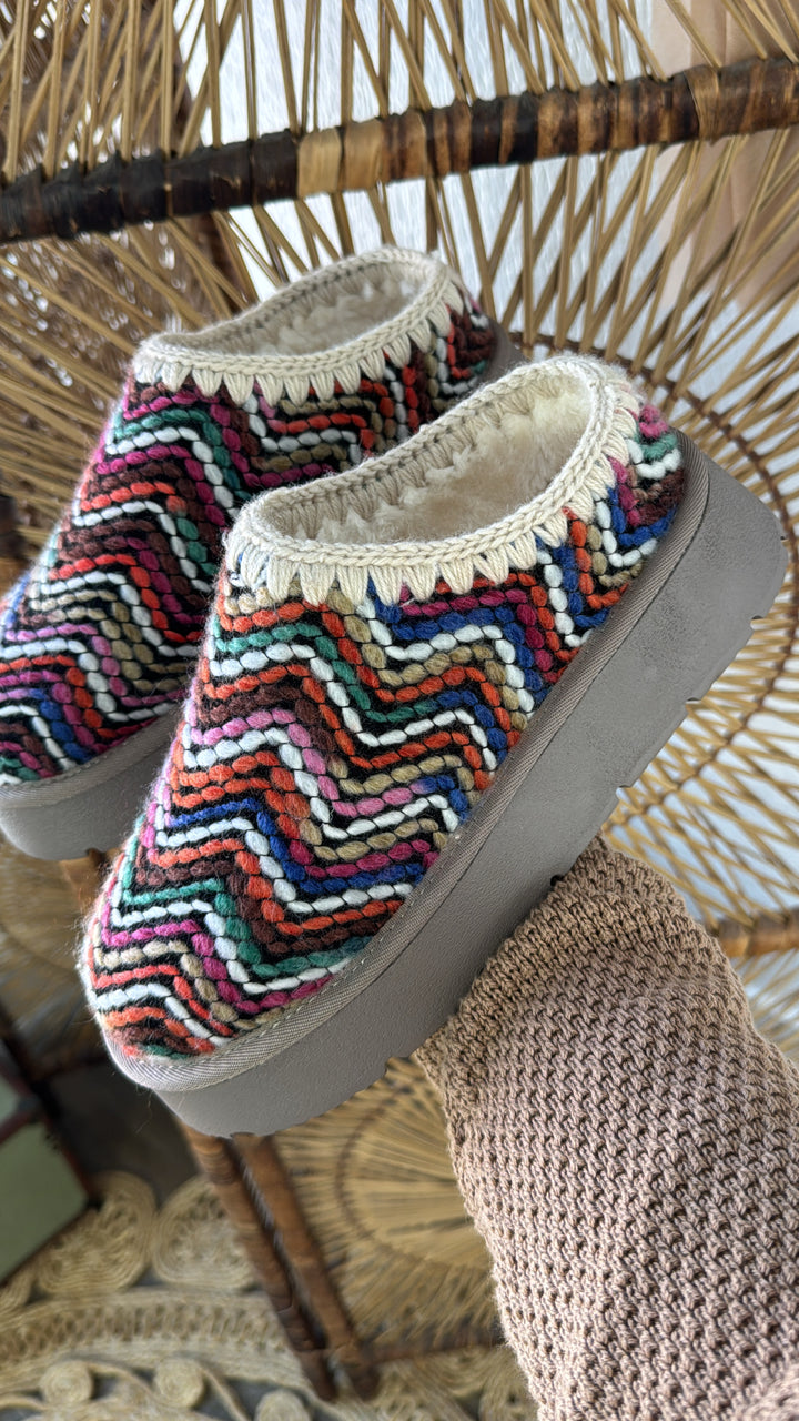 Cozy Mule Slipper, Multi