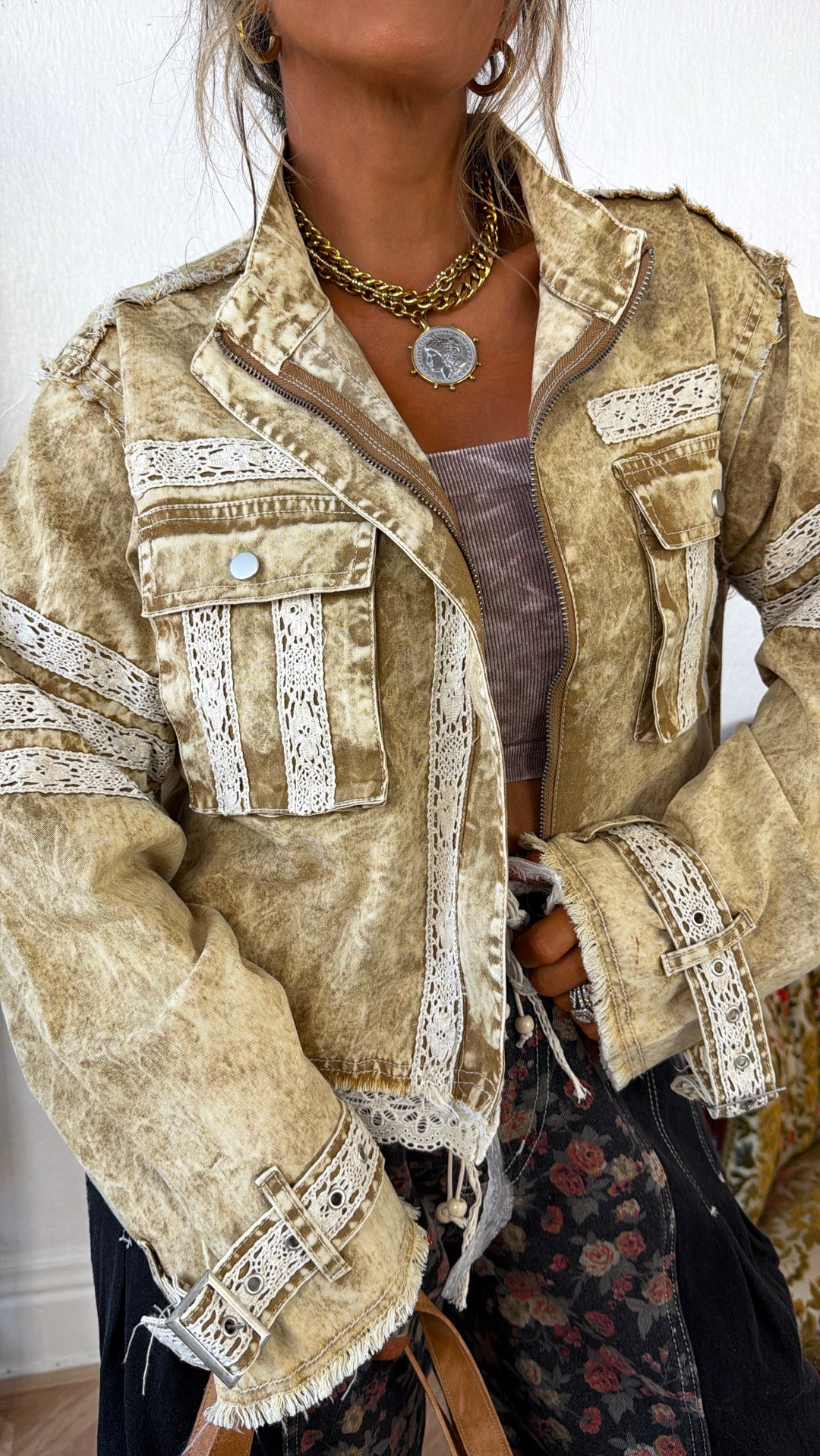 Wild Oakley Jacket, Antique Bronze