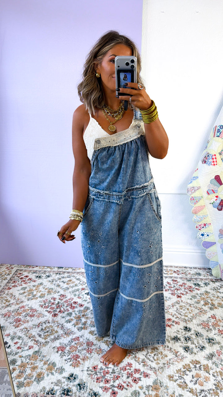 Canyon Ridge Overalls, Denim