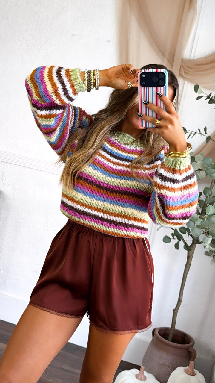 Simply Woven Shorts, Copper