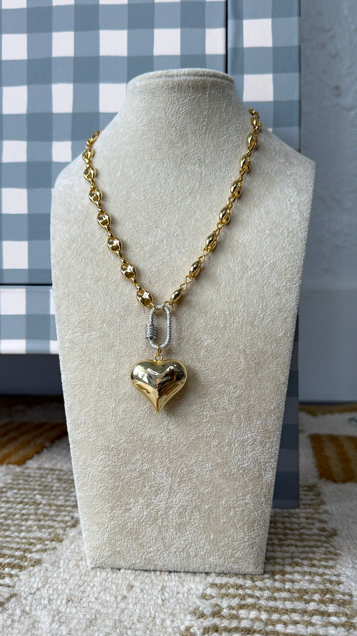 Double Trouble Gold Necklace