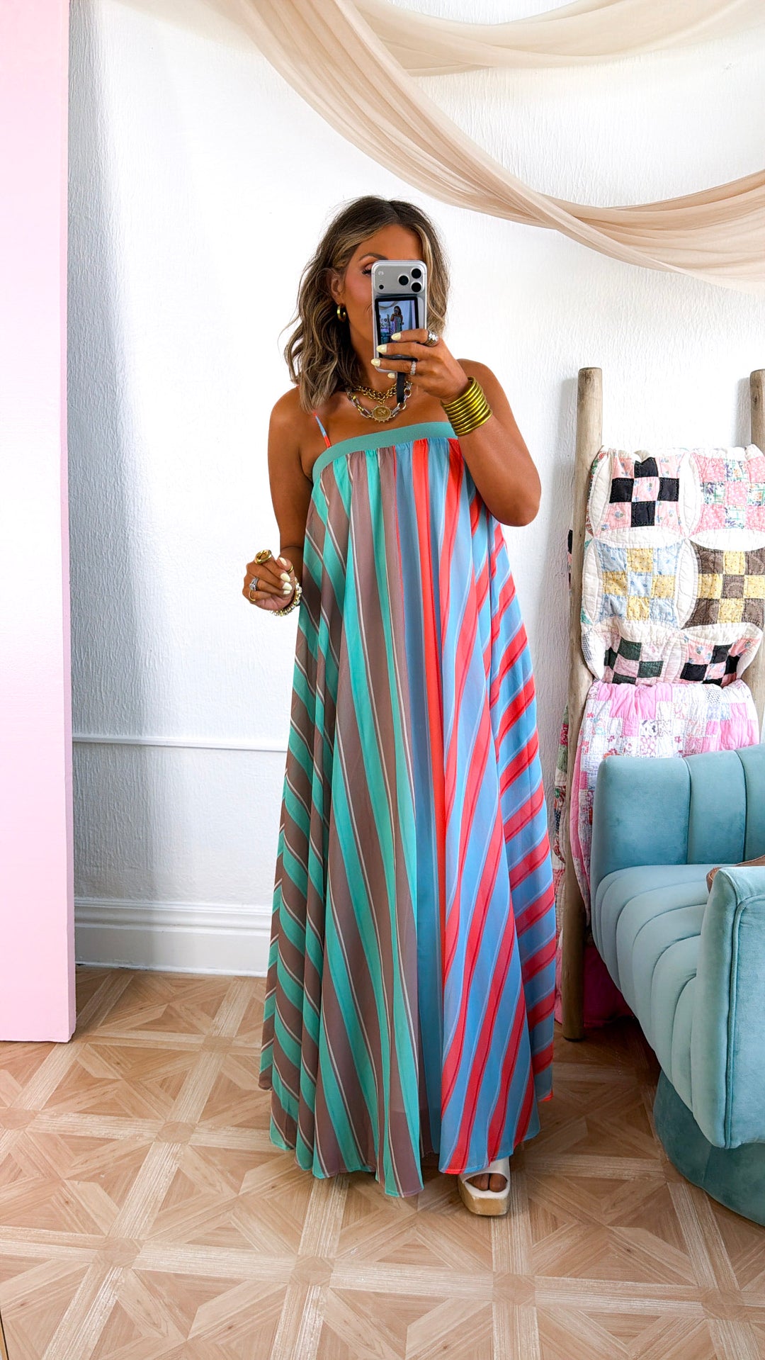 slim fit dress slacks Marilyn Sparkle Knit Maxi Tube Dress main image 0