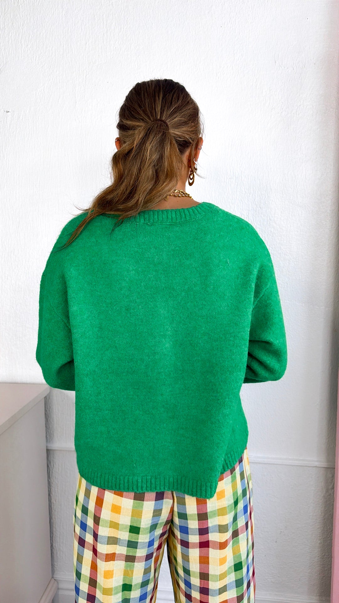 Haven Knit Cardigan, Green