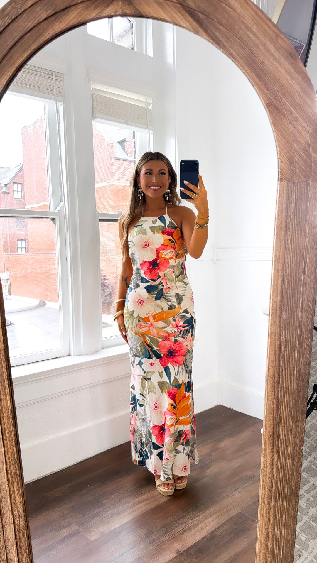 In The Tropics Maxi Dress, Floral Multi