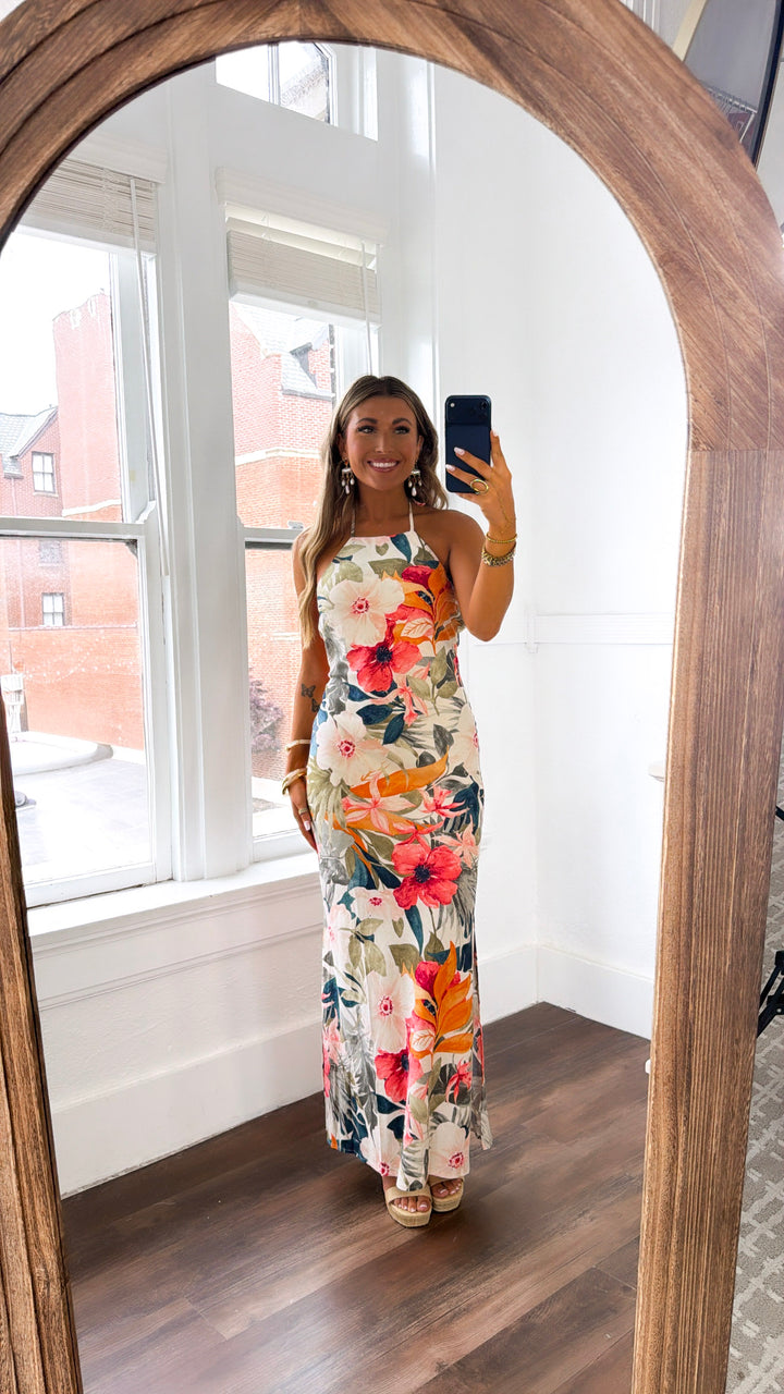 In The Tropics Maxi Dress, Floral Multi