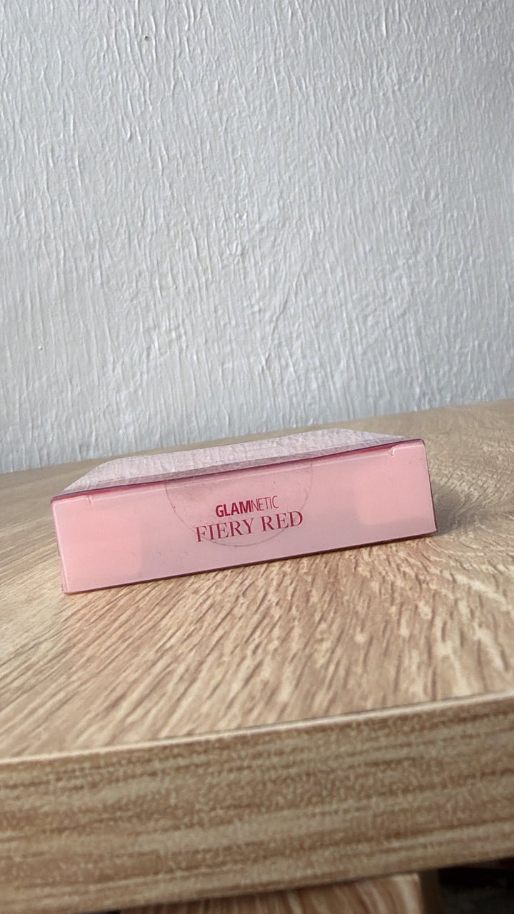 Glamnetic Press On Nails, Fiery Red