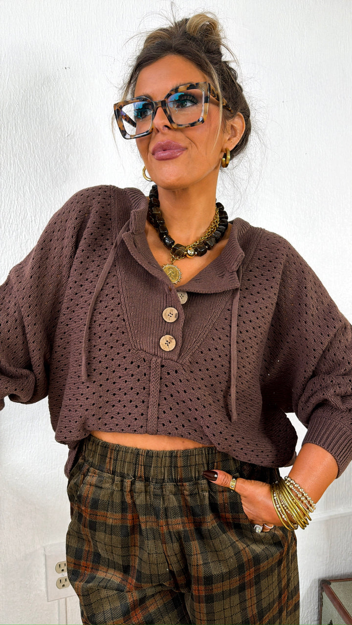 Ruby & Knit Sweater, Brown