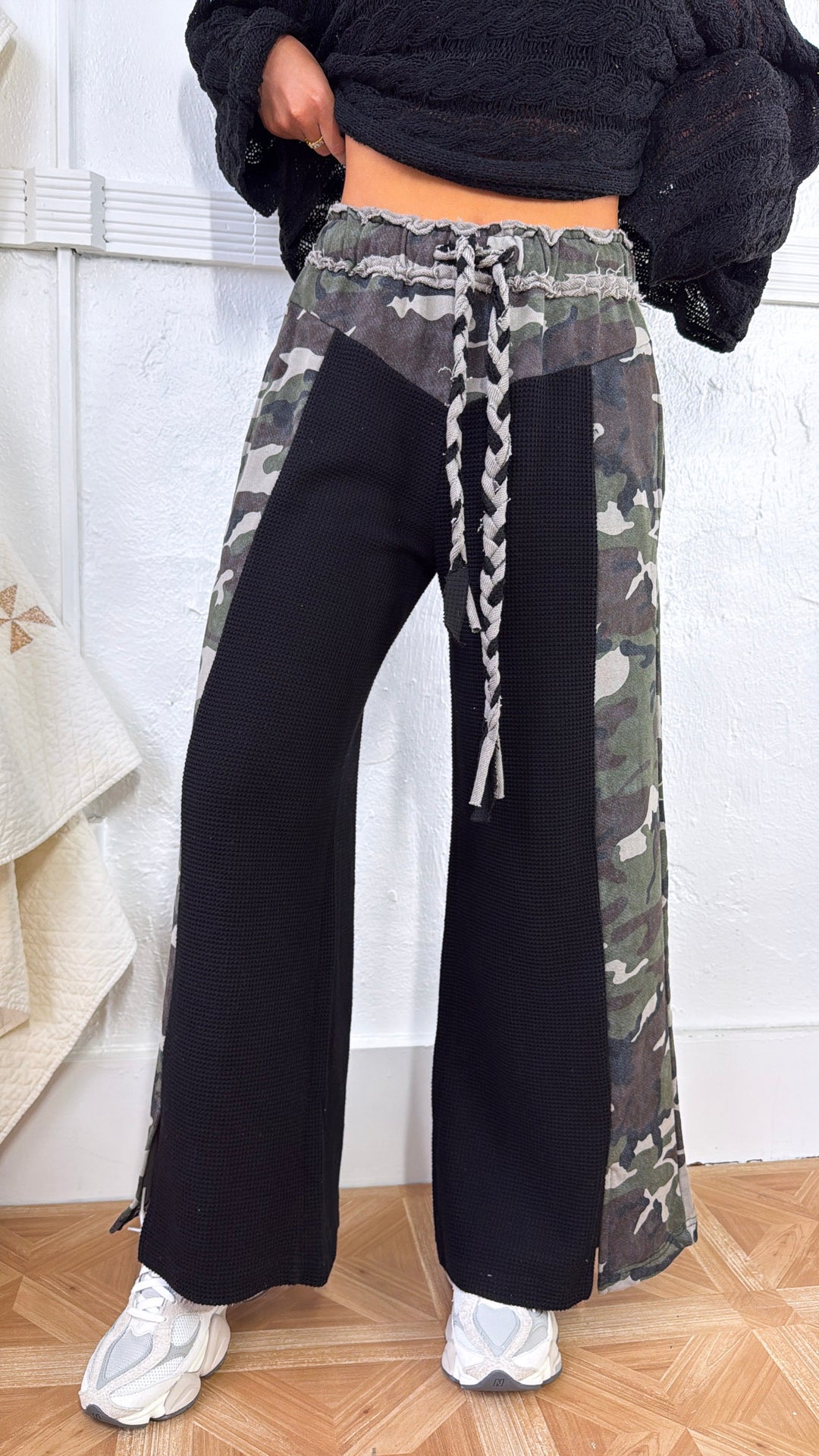 Stone Bay Relaxed Pant, Camo/Black