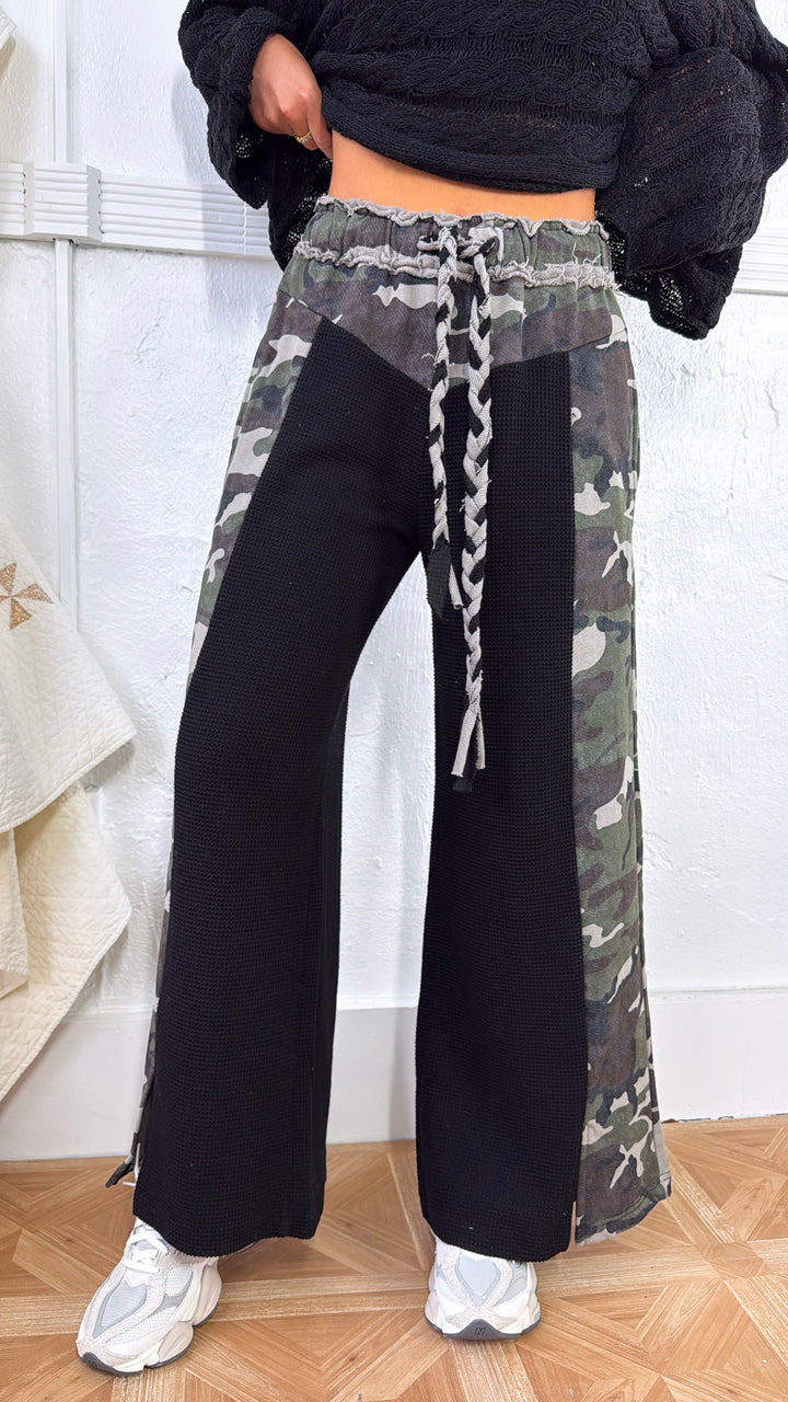 Stone Bay Relaxed Pant, Camo/Black