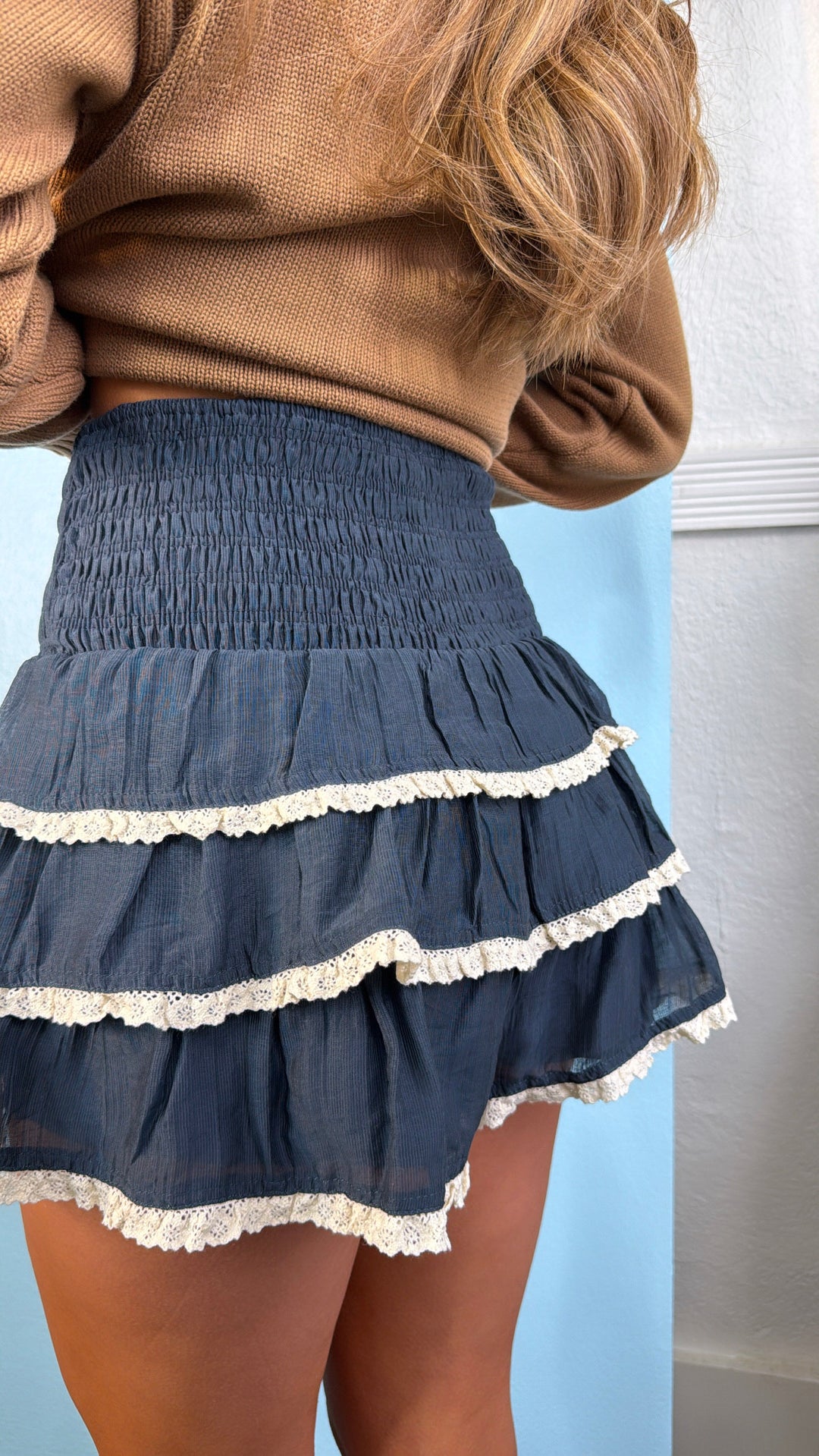 Harbor Breeze Skirt, Navy